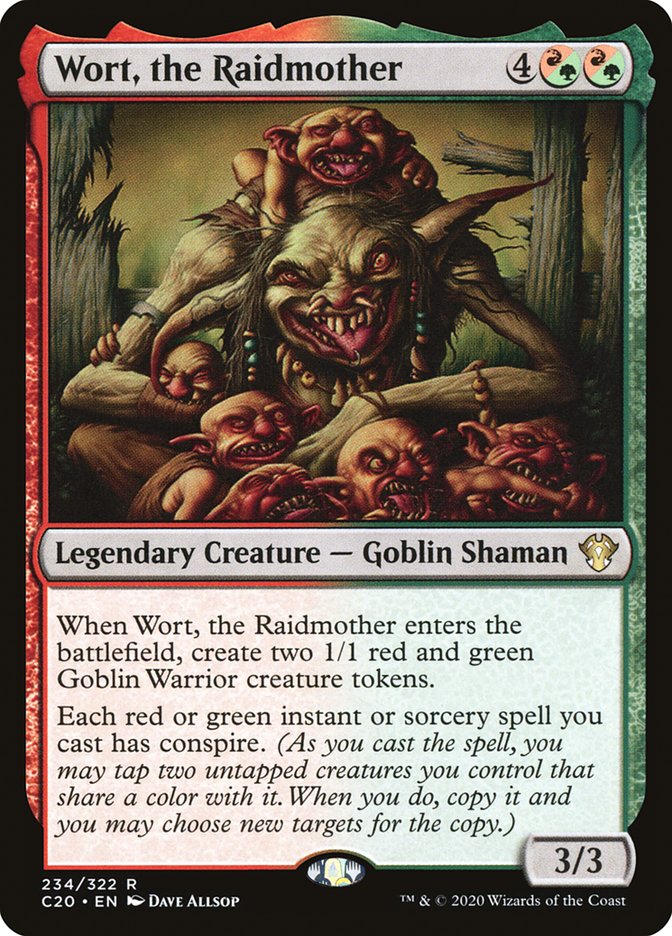 Wort, the Raidmother [Commander 2020] | The Time Vault CA