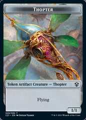 Golem (025) // Thopter Token [Commander 2021 Tokens] | The Time Vault CA