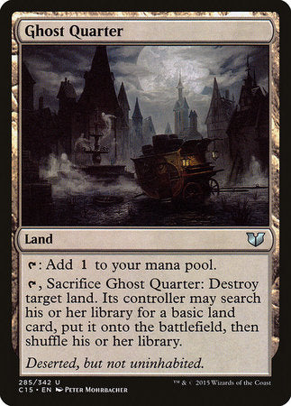 Ghost Quarter [Commander 2015] | The Time Vault CA