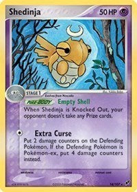 Shedinja (14/107) (Theme Deck Exclusive) [EX: Deoxys] | The Time Vault CA