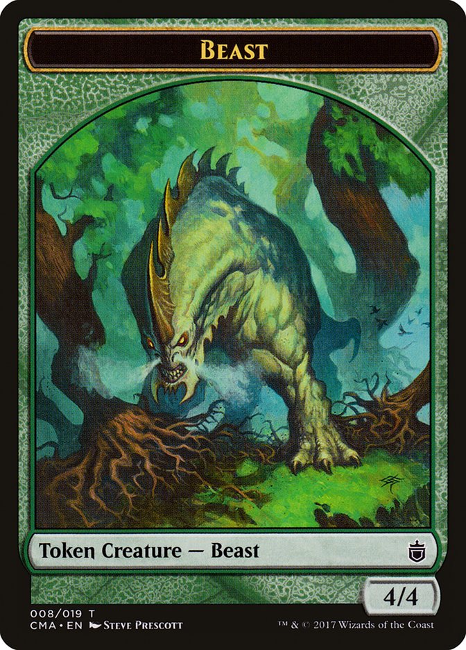 Beast (008/019) [Commander Anthology Tokens] | The Time Vault CA