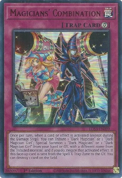 Magicians' Combination (Red) [LDS3-EN099] Ultra Rare | The Time Vault CA