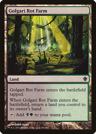 Golgari Rot Farm [Commander 2013] | The Time Vault CA