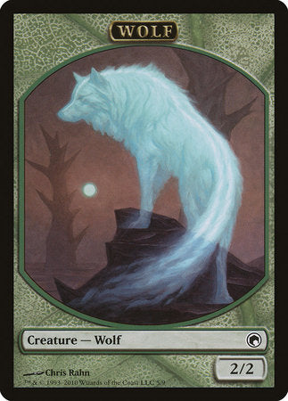 Wolf Token [Scars of Mirrodin Tokens] | The Time Vault CA