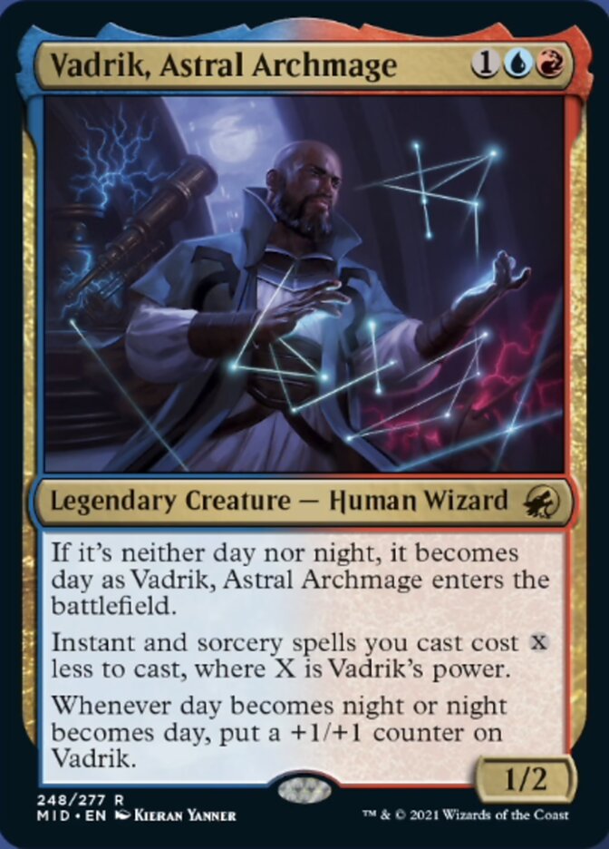 Vadrik, Astral Archmage [Innistrad: Midnight Hunt] | The Time Vault CA