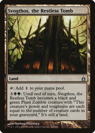 Svogthos, the Restless Tomb [Ravnica: City of Guilds] | The Time Vault CA