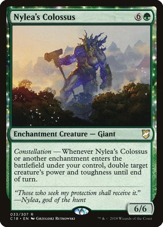 Nylea's Colossus [Commander 2018] | The Time Vault CA