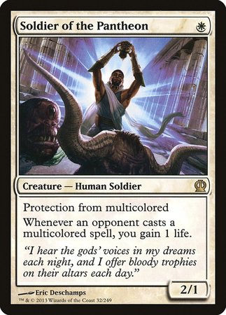 Soldier of the Pantheon [Theros] | The Time Vault CA