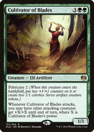 Cultivator of Blades [Kaladesh] | The Time Vault CA