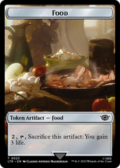 Orc Army (0019) // Food (0023) Double-Sided Token (Surge Foil) [The Lord of the Rings: Tales of Middle-Earth Tokens] | The Time Vault CA