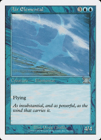 Air Elemental [Classic Sixth Edition] | The Time Vault CA