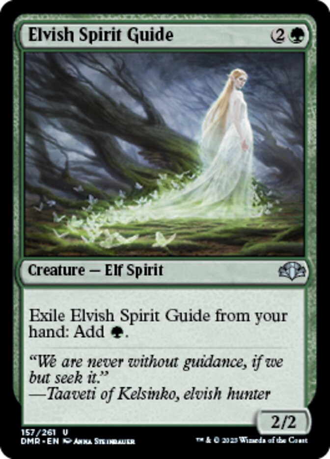 Elvish Spirit Guide [Dominaria Remastered] | The Time Vault CA