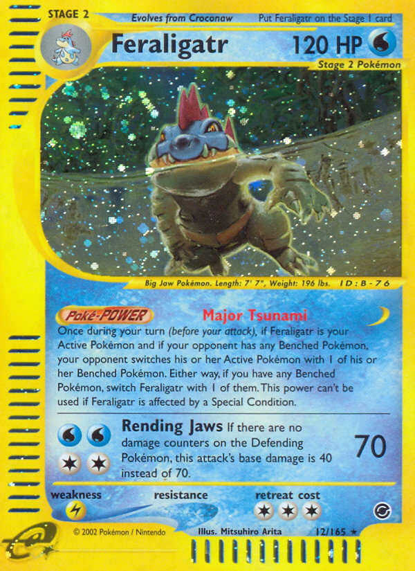 Feraligatr (12/165) [Expedition: Base Set] | The Time Vault CA