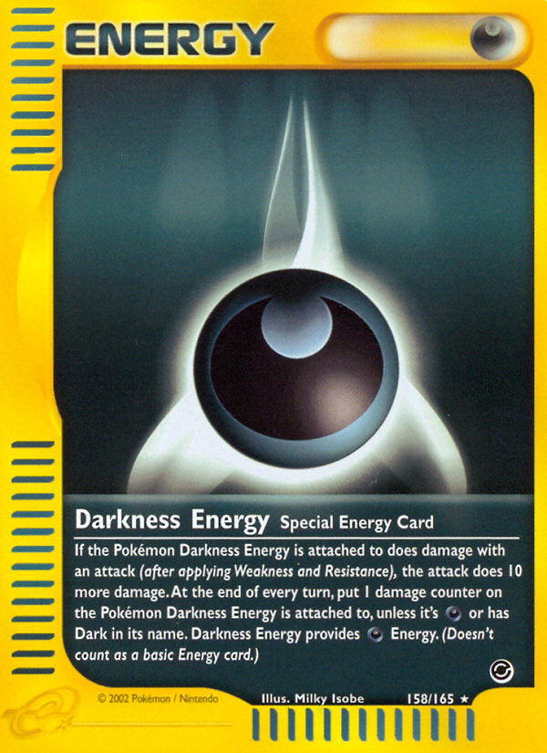 Darkness Energy (158/165) [Expedition: Base Set] | The Time Vault CA