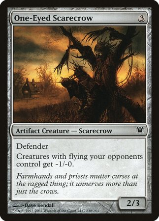 One-Eyed Scarecrow [Innistrad] | The Time Vault CA
