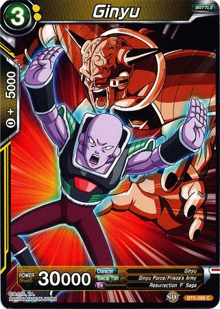 Ginyu (BT5-098) [Miraculous Revival] | The Time Vault CA