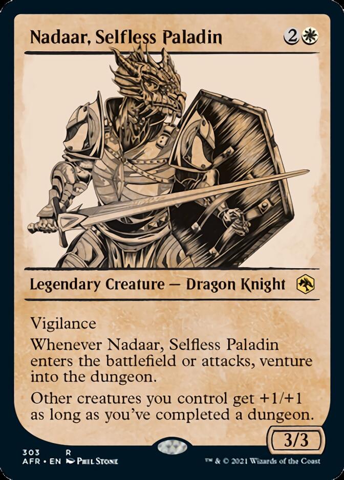 Nadaar, Selfless Paladin (Showcase) [Dungeons & Dragons: Adventures in the Forgotten Realms] | The Time Vault CA