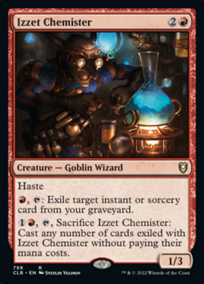 Izzet Chemister [Commander Legends: Battle for Baldur's Gate] | The Time Vault CA