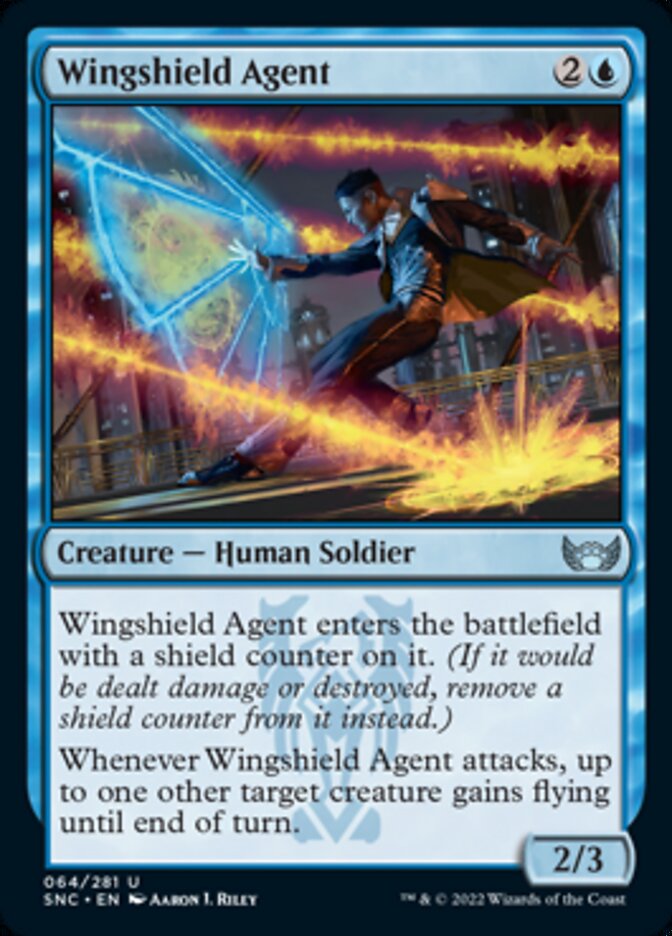 Wingshield Agent [Streets of New Capenna] | The Time Vault CA