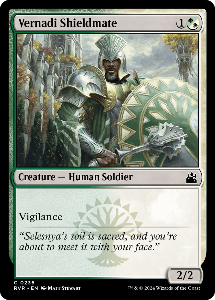 Vernadi Shieldmate [Ravnica Remastered] | The Time Vault CA