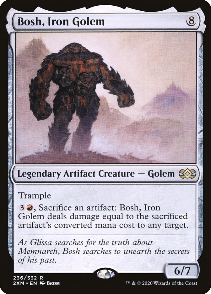 Bosh, Iron Golem [Double Masters] | The Time Vault CA