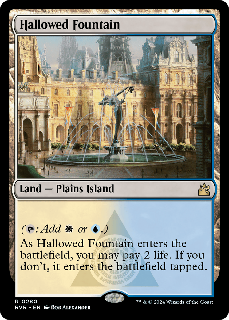 Hallowed Fountain [Ravnica Remastered] | The Time Vault CA