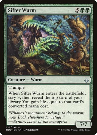 Sifter Wurm [Hour of Devastation] | The Time Vault CA