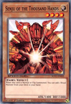 Senju of the Thousand Hands [SGX1-ENE02] Common | The Time Vault CA