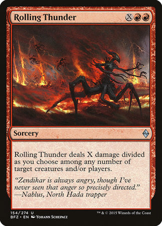 Rolling Thunder [Battle for Zendikar] | The Time Vault CA