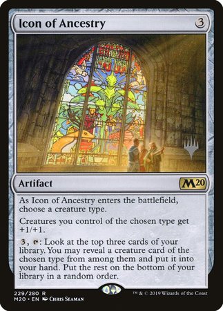 Icon of Ancestry [Core Set 2020 Promos] | The Time Vault CA