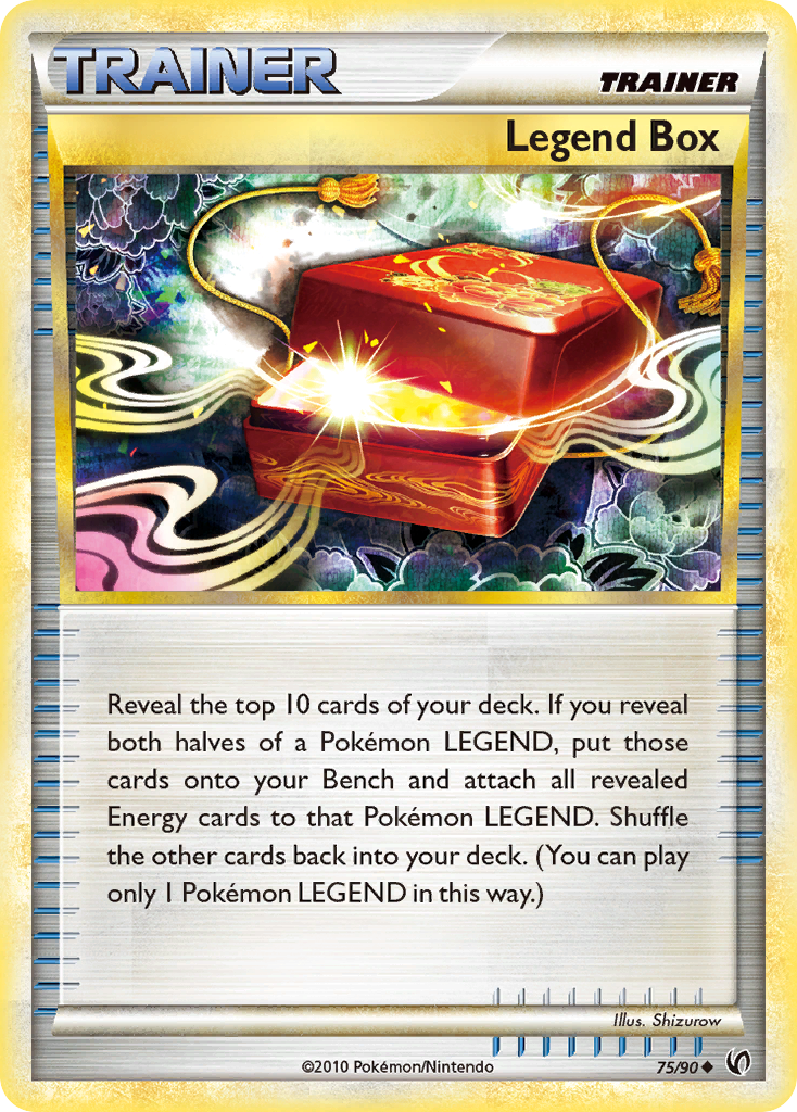 Legend Box (75/90) [HeartGold & SoulSilver: Undaunted] | The Time Vault CA