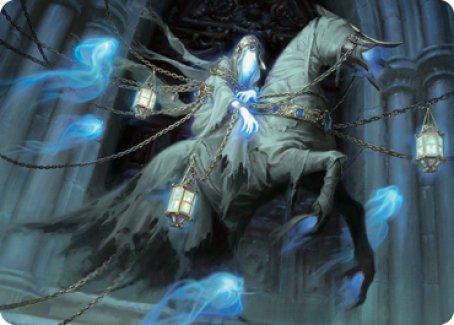 Patrician Geist Art Card [Innistrad: Midnight Hunt Art Series] | The Time Vault CA