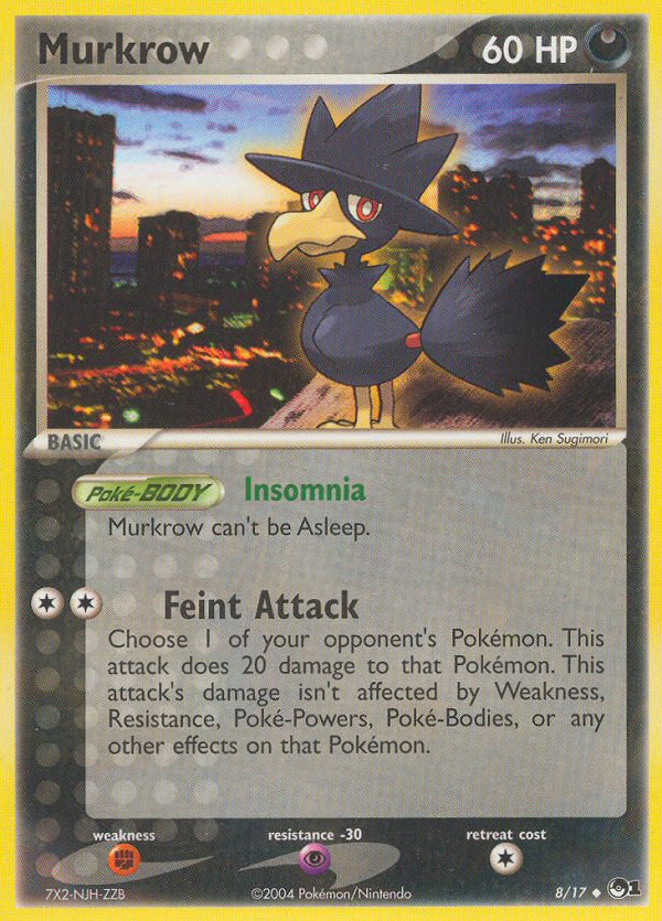 Murkrow (8/17) [POP Series 1] | The Time Vault CA