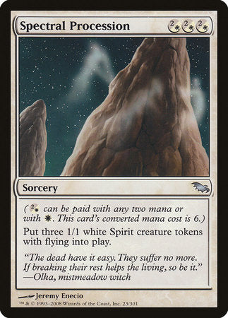 Spectral Procession [Shadowmoor] | The Time Vault CA
