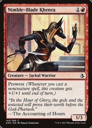 Nimble-Blade Khenra [Amonkhet] | The Time Vault CA