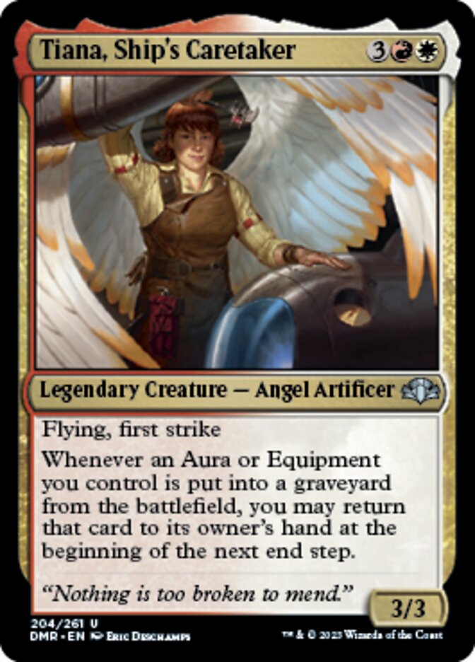 Tiana, Ship's Caretaker [Dominaria Remastered] | The Time Vault CA