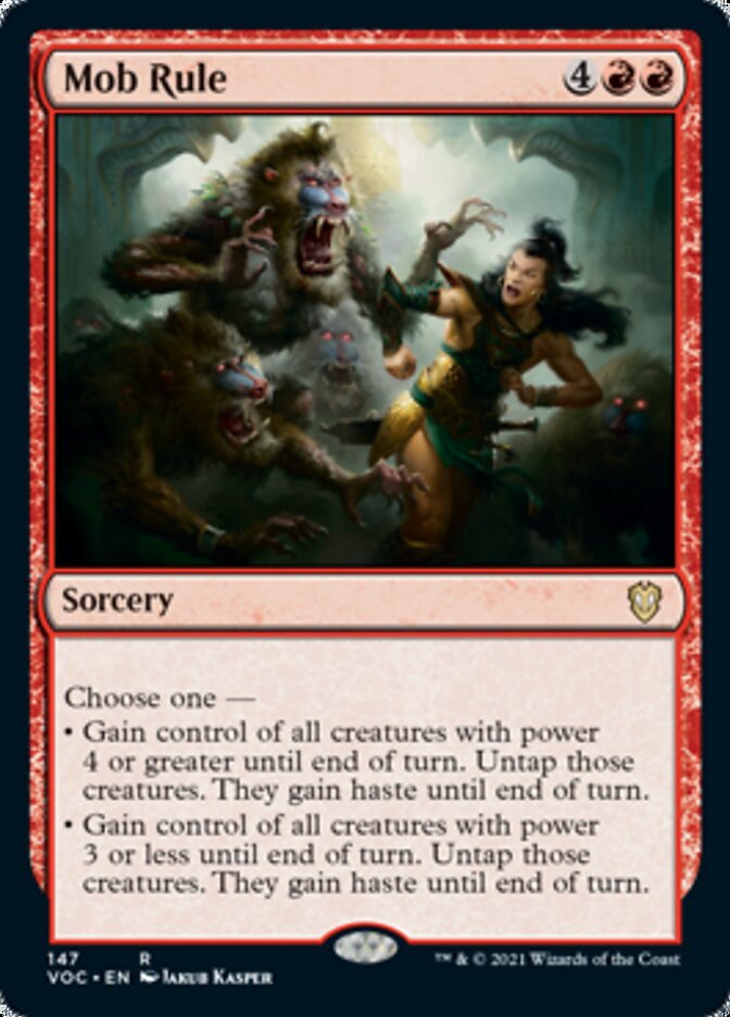 Mob Rule [Innistrad: Crimson Vow Commander] | The Time Vault CA