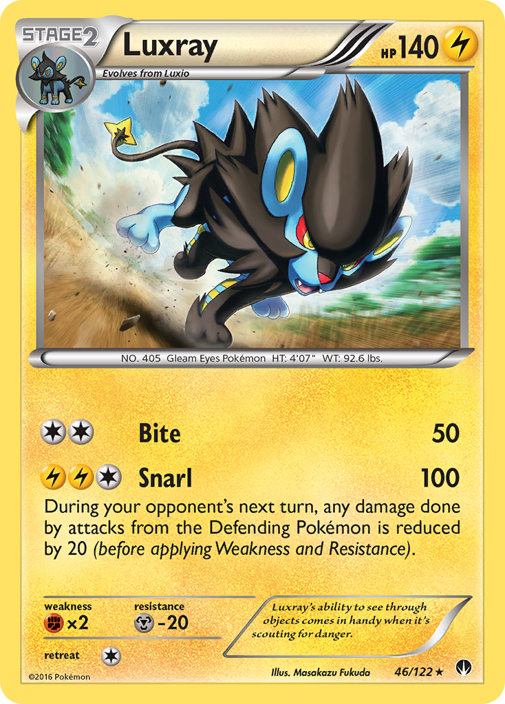 Luxray (46/122) [XY: BREAKpoint] | The Time Vault CA