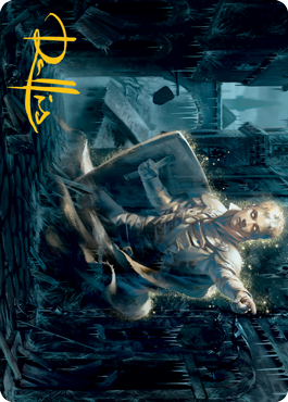 Dennick, Pious Apparition Art Card (Gold-Stamped Signature) [Innistrad: Midnight Hunt Art Series] | The Time Vault CA