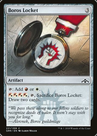 Boros Locket [Guilds of Ravnica] | The Time Vault CA