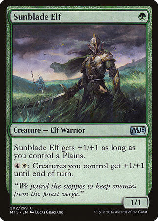 Sunblade Elf [Magic 2015] | The Time Vault CA