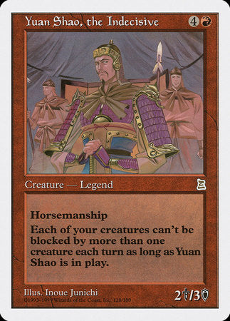 Yuan Shao, the Indecisive [Portal Three Kingdoms] | The Time Vault CA