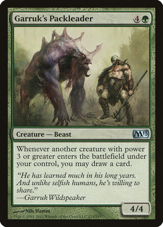 Garruk's Packleader [Magic 2013] | The Time Vault CA