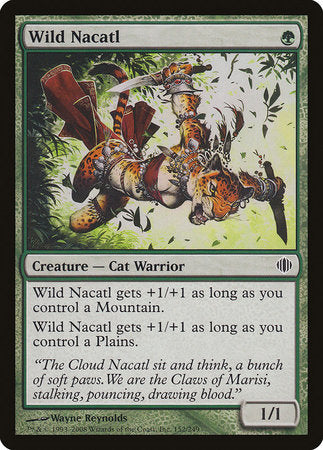 Wild Nacatl [Shards of Alara] | The Time Vault CA