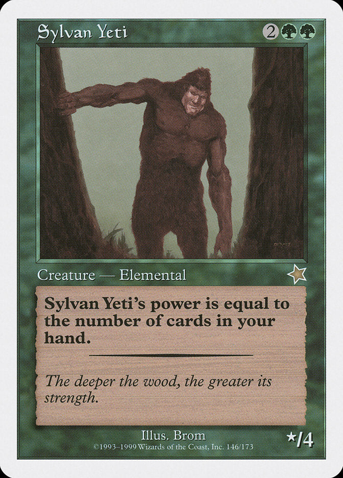 Sylvan Yeti [Starter 1999] | The Time Vault CA