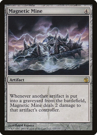 Magnetic Mine [Mirrodin Besieged] | The Time Vault CA