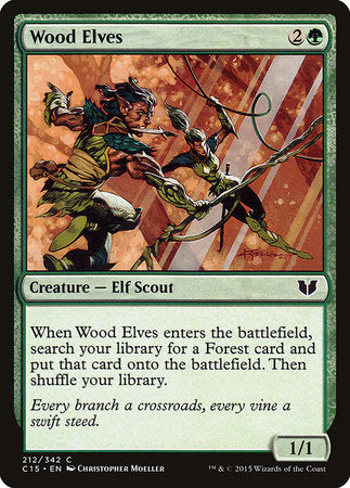Wood Elves [Commander 2015] | The Time Vault CA