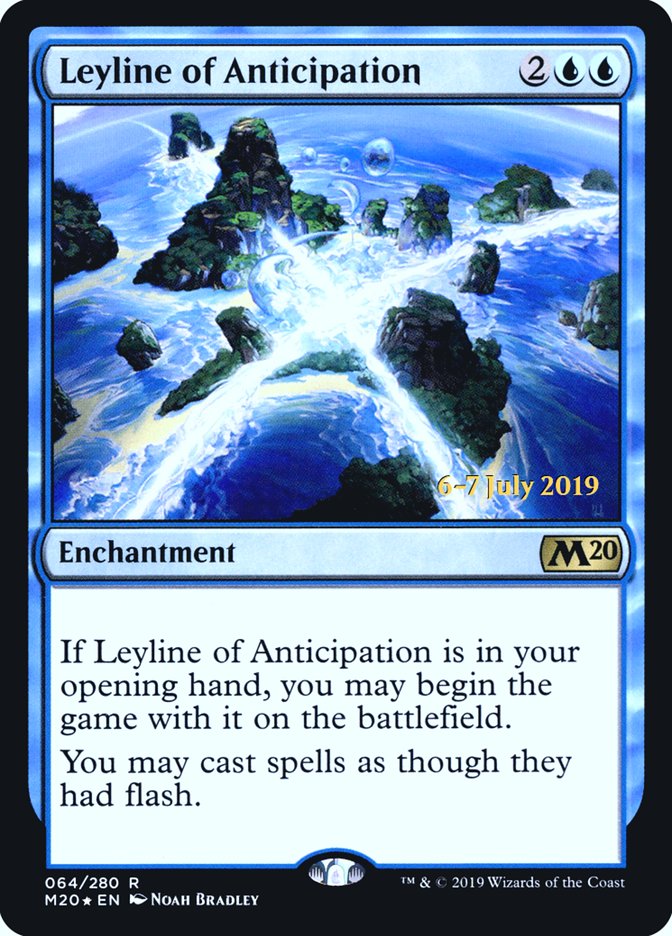 Leyline of Anticipation  [Core Set 2020 Prerelease Promos] | The Time Vault CA