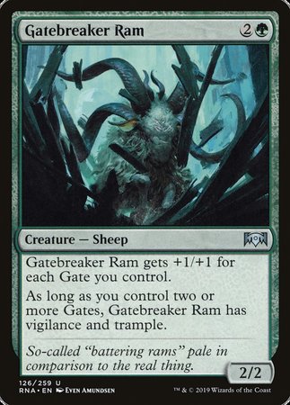 Gatebreaker Ram [Ravnica Allegiance] | The Time Vault CA