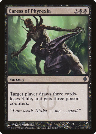 Caress of Phyrexia [New Phyrexia] | The Time Vault CA